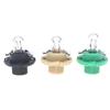 2Pcs T5 Bulb Lamps For Car Dashboards Instrument 12V 1.2W 1.5W 2W Black/Green/Yellow Base Instrument Indicator Bulbs