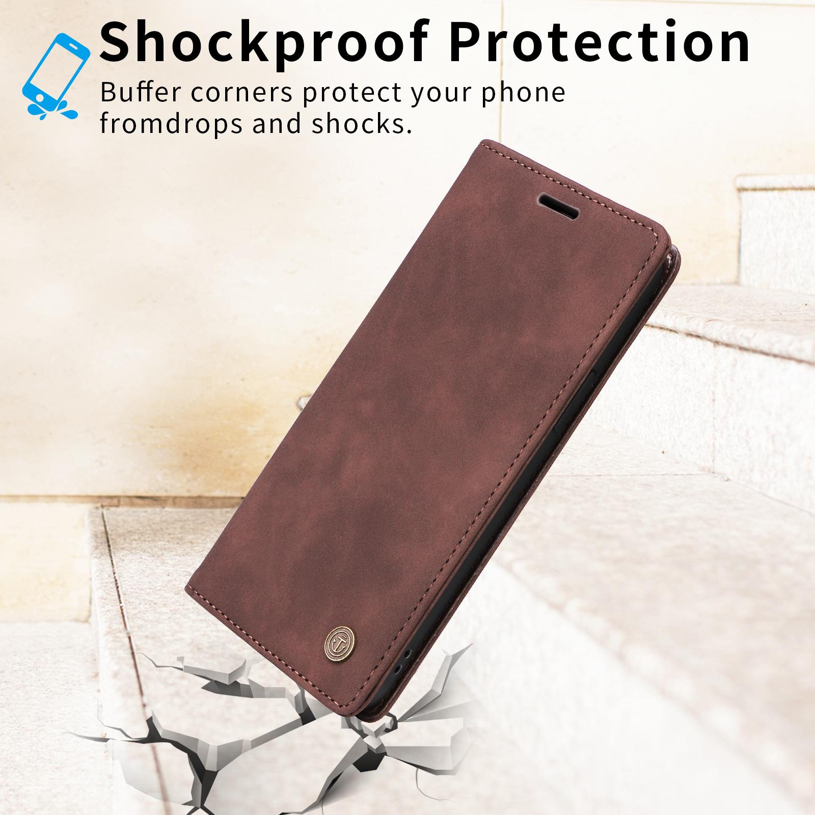 

Wallet Flip Phone Case on For Samsung Galaxy A50 A50S A70S A30 A30S A20 Suction Cup Leather Stand Protective Bag Cover Galaxy A70s