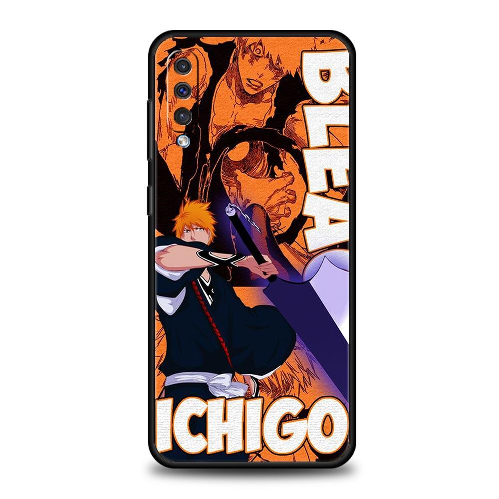 

Чехол для телефона Bleach Kurosaki Ichigo для Samsung Galaxy A52s 5G A12 A70 A50 A40 A20s A30 A10s A20e A10 A22 A72 A32 4G A02s Samsung A20