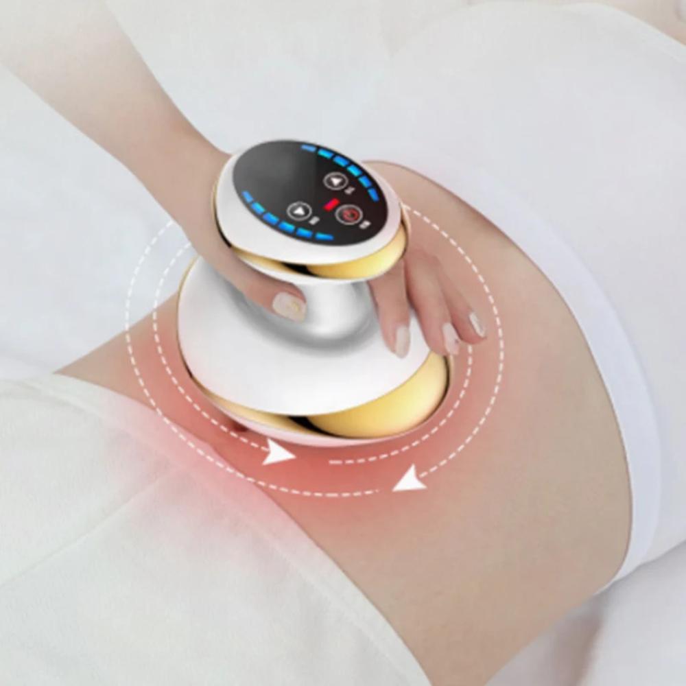 6/9 Gear Negative Pressure Vacuum Suction Cup Body Fat Burner Guasha Massage Home Rechargeable Electric Heating Cupping Massager