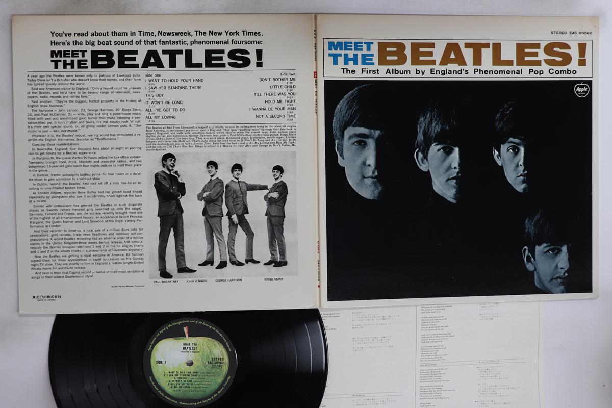 

LP Record BEATLES - Meet The Beatles EAS80562 APPLE 1976 Japan Rock Used