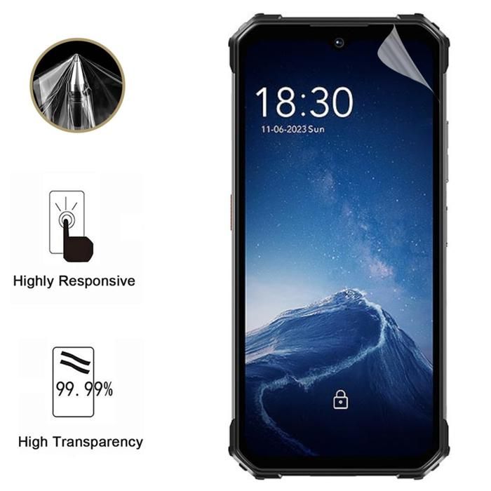 Screen Protector - Phonillico - Oukitel WP27 - Pack of 2 - Ultra Thin - Very Scratch Resistant