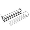 2Pcs Spice Organizer Rack Wall Mount Spice Jars Set Rack Hanging Shelf Door Seasoning Bottle Holder Kitchen Spice Jar Storage