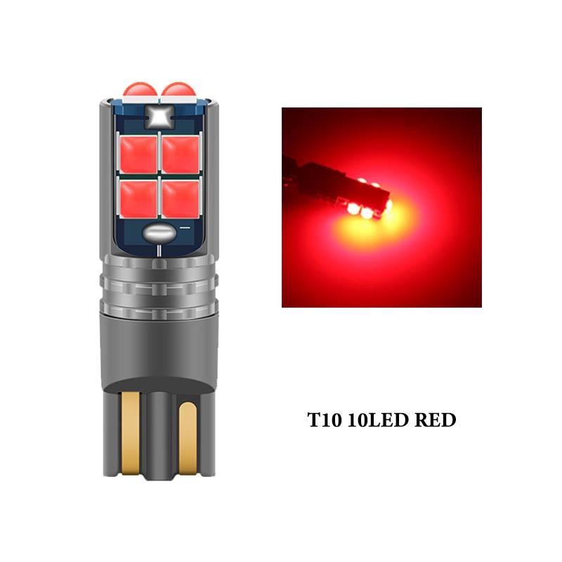 Nacht knight 2 stücke Auto T10 W5W Led-lampe 10 SMD Leselampe Umrissleuchte Höflichkeit Karte Tür Nummernschild Lampen Standlichter