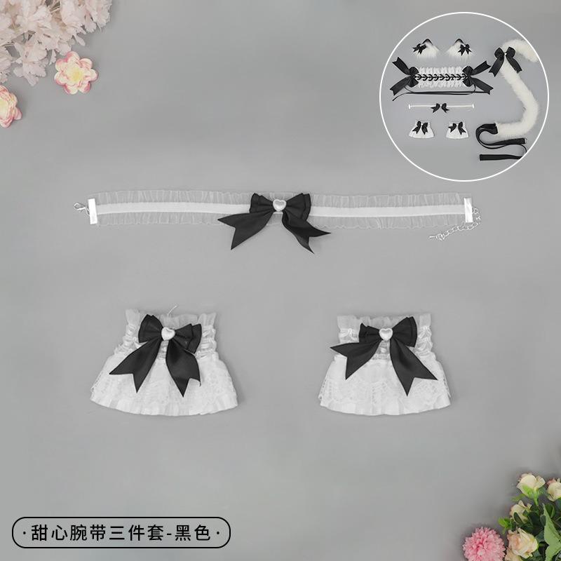 Cute Girl Hair Accessories Lolita Comic Show Multi-purpose Pair Clip Bow Headgear Cat Ear Hairpin Cat Ear Headband