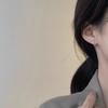 Simple Hollow Exquisite Compact Earrings Cold Wind Temperament 100% Match Affordable Dainty Women's Versatile Daily Wear Earrings