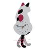 Rocking Tail Cat Hanging Clock Modern Children's Room Moving Tail Cat Clock Acrylic Mute Quartz Clock Acrylic Mirror Stickers