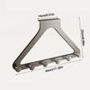 Traceless Door Hook Wall Mounted Clothes Hook Durable Hanger