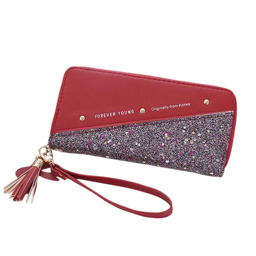 Womens Wallets Zipper Purse With Lots Of Card Holders Amazon High