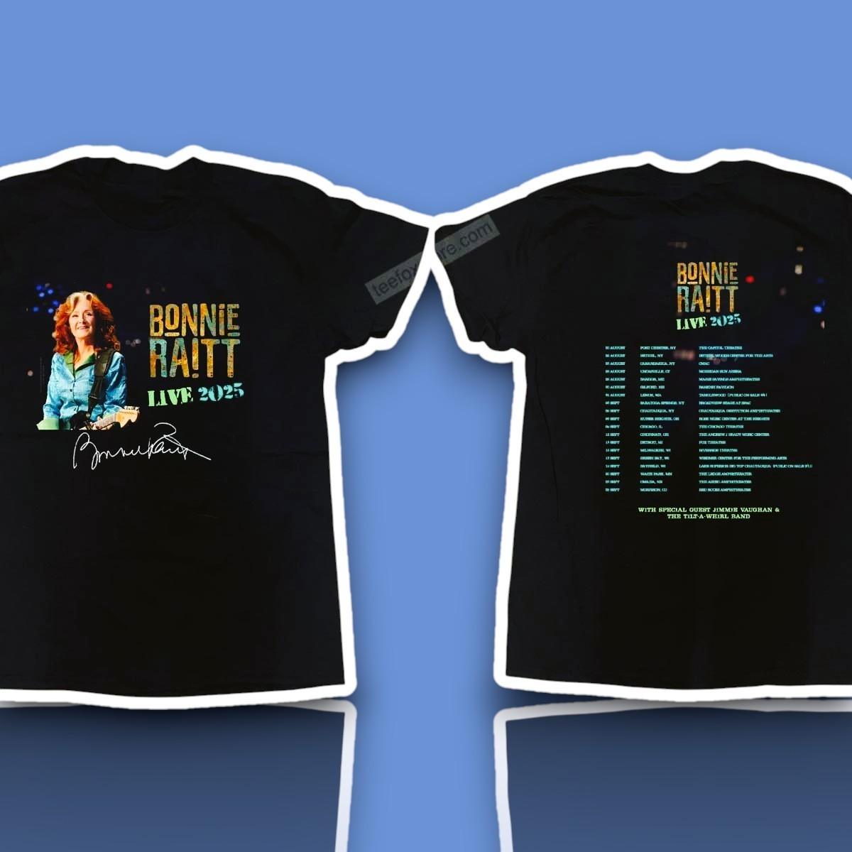 High Quality! Bonnie Raitt Signature Tour 2026 Shirt All Size S-5XL S