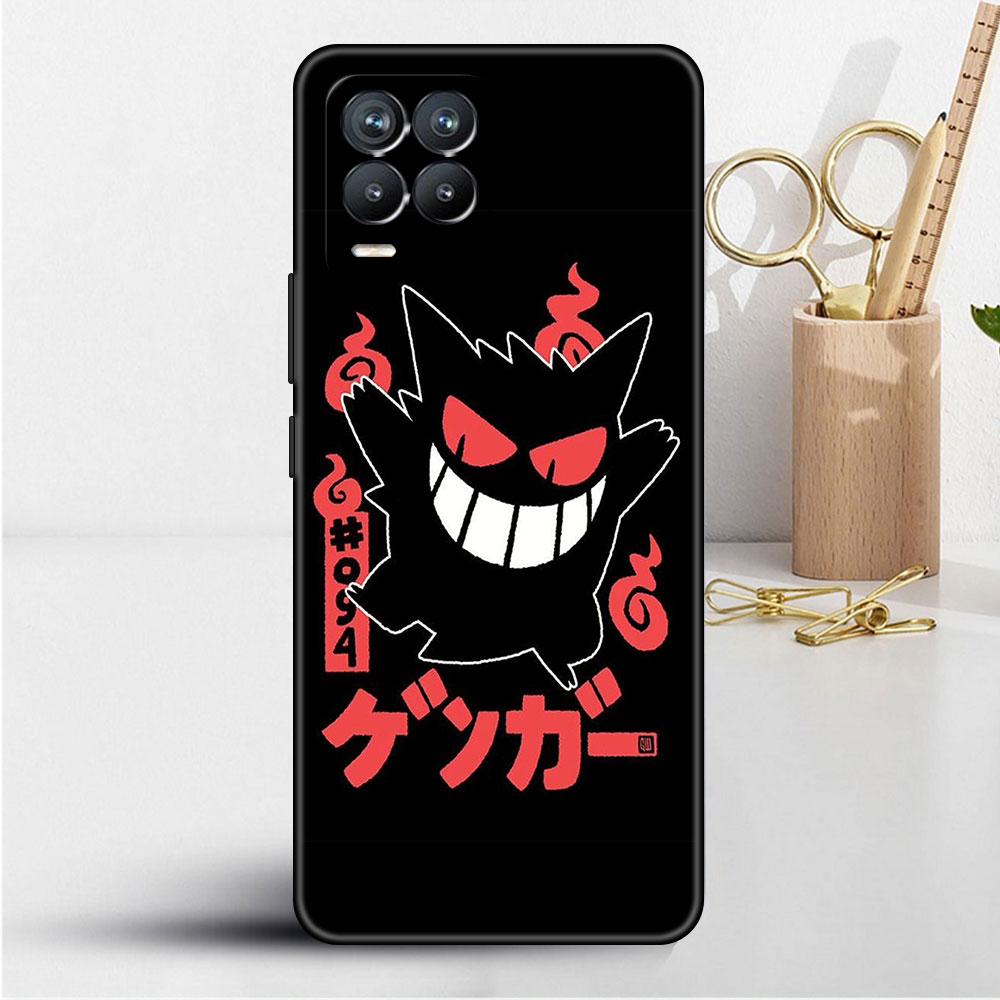Husă Pentru Realme 8 C21y GT Neo 2 3 8i C21 7 C11 6 C12 C35 C3 GT 9 Pro C12 Husă Telefon Silicon TPU Japonia Anime Pokemon Gengar