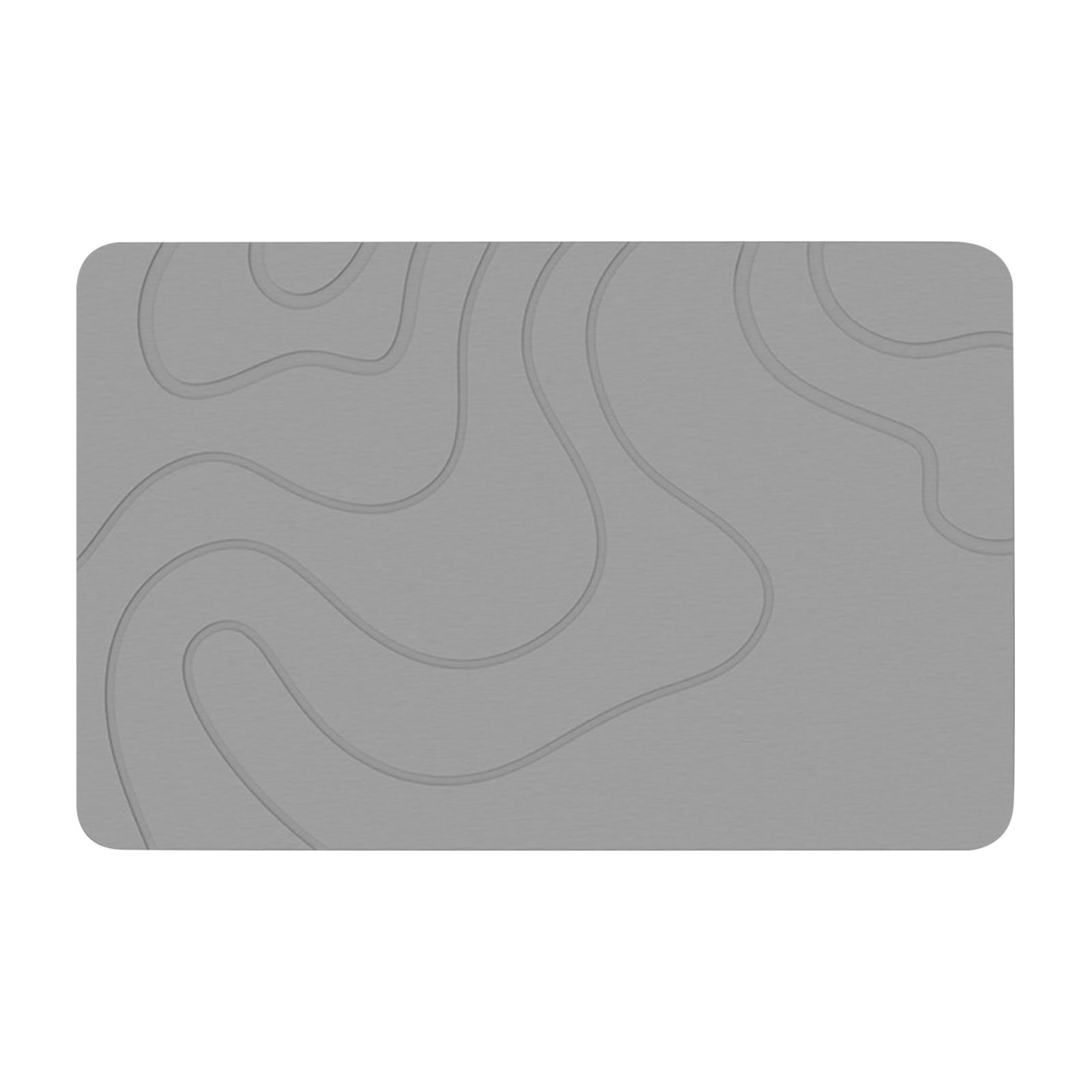 

Коврик для ванной Kieselguhr Нескользящий коврик для душа Коврик для ванной, быстросохнущий напольный коврик Коврик для ванной, супервпитывающий коврик для ванной комнаты 60 х 39 см Коврик для ванной комнаты One Size