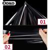 2Pcs Car Headlight Protective Film For Mercedes Benz W447 V 250 d TPU Black Sticker Transparent Decoration Accessories