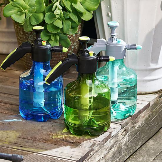 Hand Pump Sprayer, Handheld Garden Plant Mister, 3L Spray Bottle with Adjustable Nozzle, Pressure Sprayer Bottle for Watering Plants Flowers Cleaning