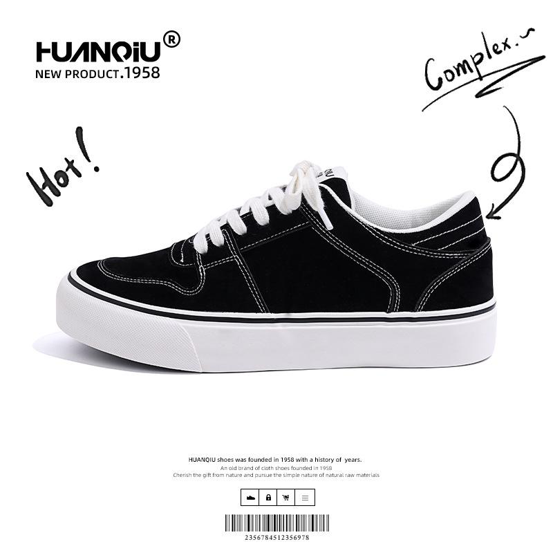 Global ZHQ-XA022 red canvas shoes men's summer new men's shoes versatile breathable sports and leisure shoes men's