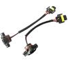 2 Pieces H11 (or H8/880/881) to H16 (or 5202/ PSX24W) Wiring Pigtail Conversion Harness Connector Wire Adapter Socket Plug Cable