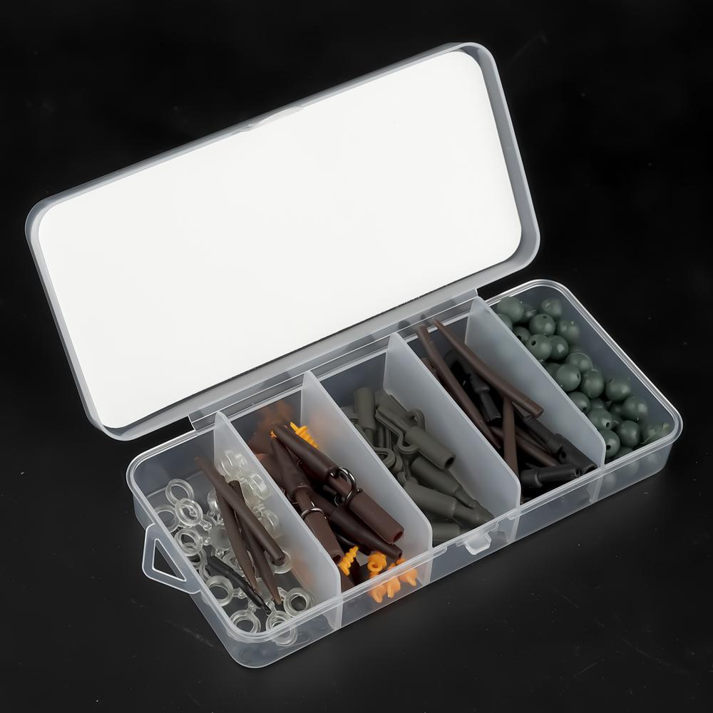 FTK 125pcs Carp Fishing Feeder Tool Set for Carp Fishing Binding Tools