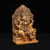 Lord Vishwakarma Idol Brahma Ji Murti Bhagwan Vishwakarma Murti for Car Dashboard and Home Decor (Vishwakarma Ji 4 Inch)