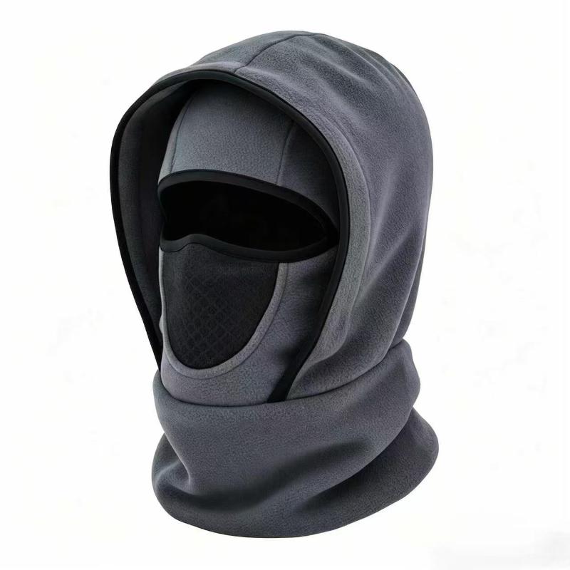 New Winter Hat Keep Warm Double-Layer Thickned Fleece Hats Windproof Outdoor Riding Sets Cycling Hat Women Men