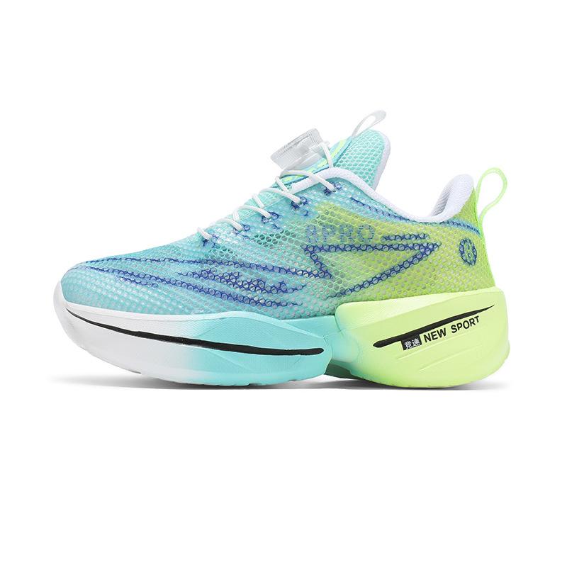 

Red Rabbit breathable mesh children s rotating buckle tide shoes boys non-slip wear-resistant sports shoes girls casual mesh running shoes 40