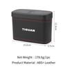 Car Push-Button Style Square Leather Multi Functional Organizer Box Trash Can For VW Tiguan Scirocco Jetta Beetle Golf PassatSZ1