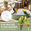 Automatic Parrot Bird Bath Tub USB Electric Pet Circulating Water Flow Bird Bathtub Shower Fountain Pet Supplies