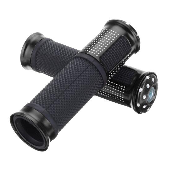 2Pcs Universal Motorcycle 22mm Handle Bar Hand Grips ATV for Honda Yamaha Suzuki