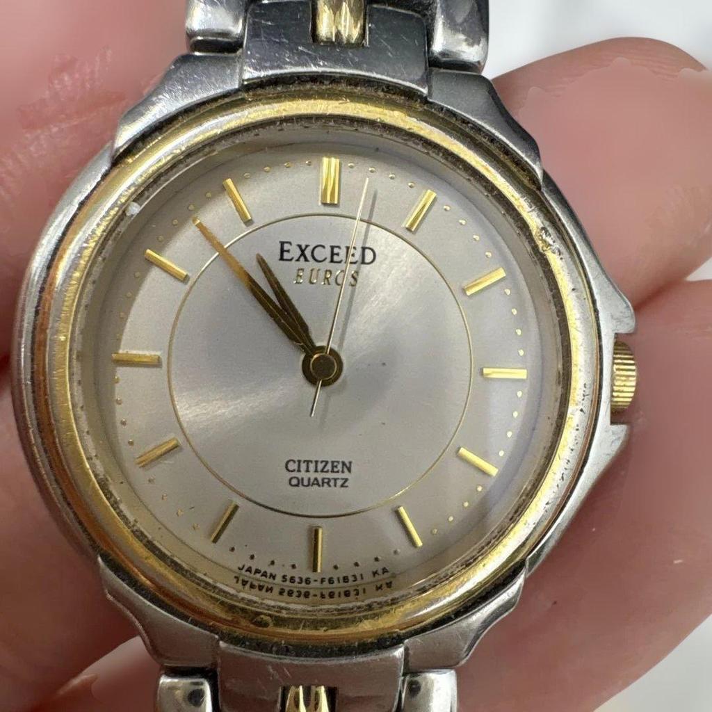Used [Working Item] CITIZEN EXCEED Ladies Watch Combination Color