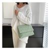 Popular large-capacity bags, new Korean version of trendy fashion diamond shoulder bag PU chain hand carry tote bag women's bag
