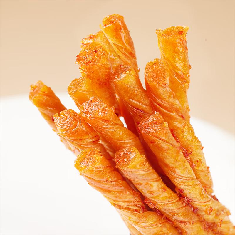 Wulama Mildly Spicy Bean Curd Rolls Snack