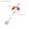 Amethyst Life Tree Dream Catcher Car Ornament Wind Chime T133