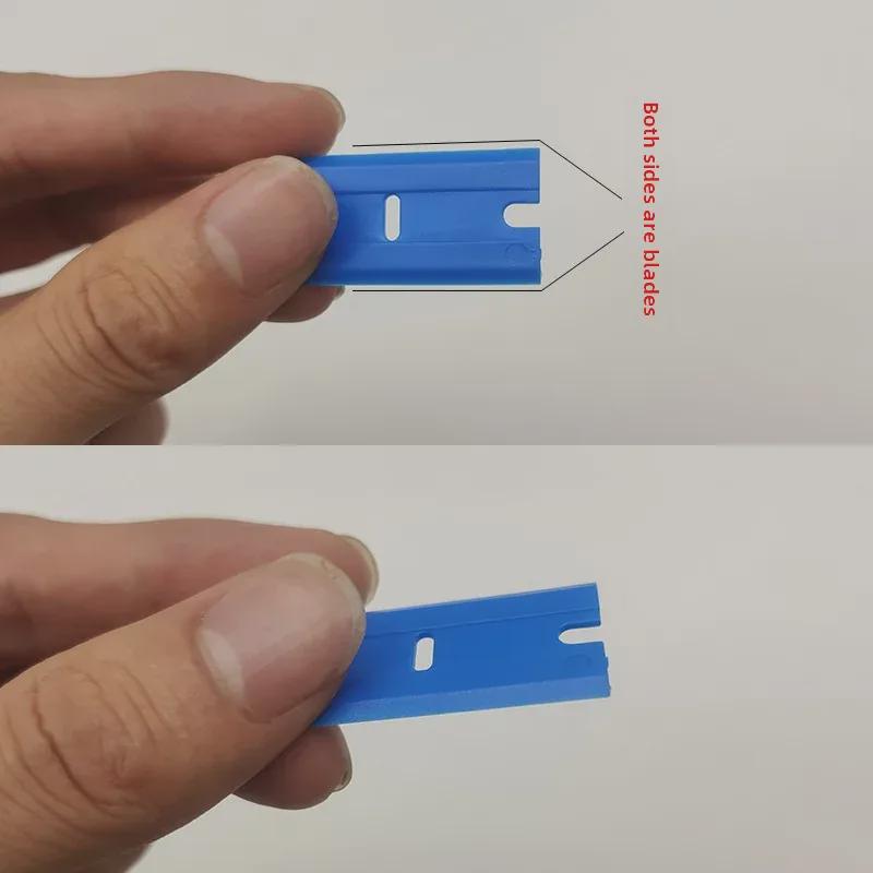 Odstraňovač lepidla z mobilního displeje Oboustranná plastová škrabka s čepelí