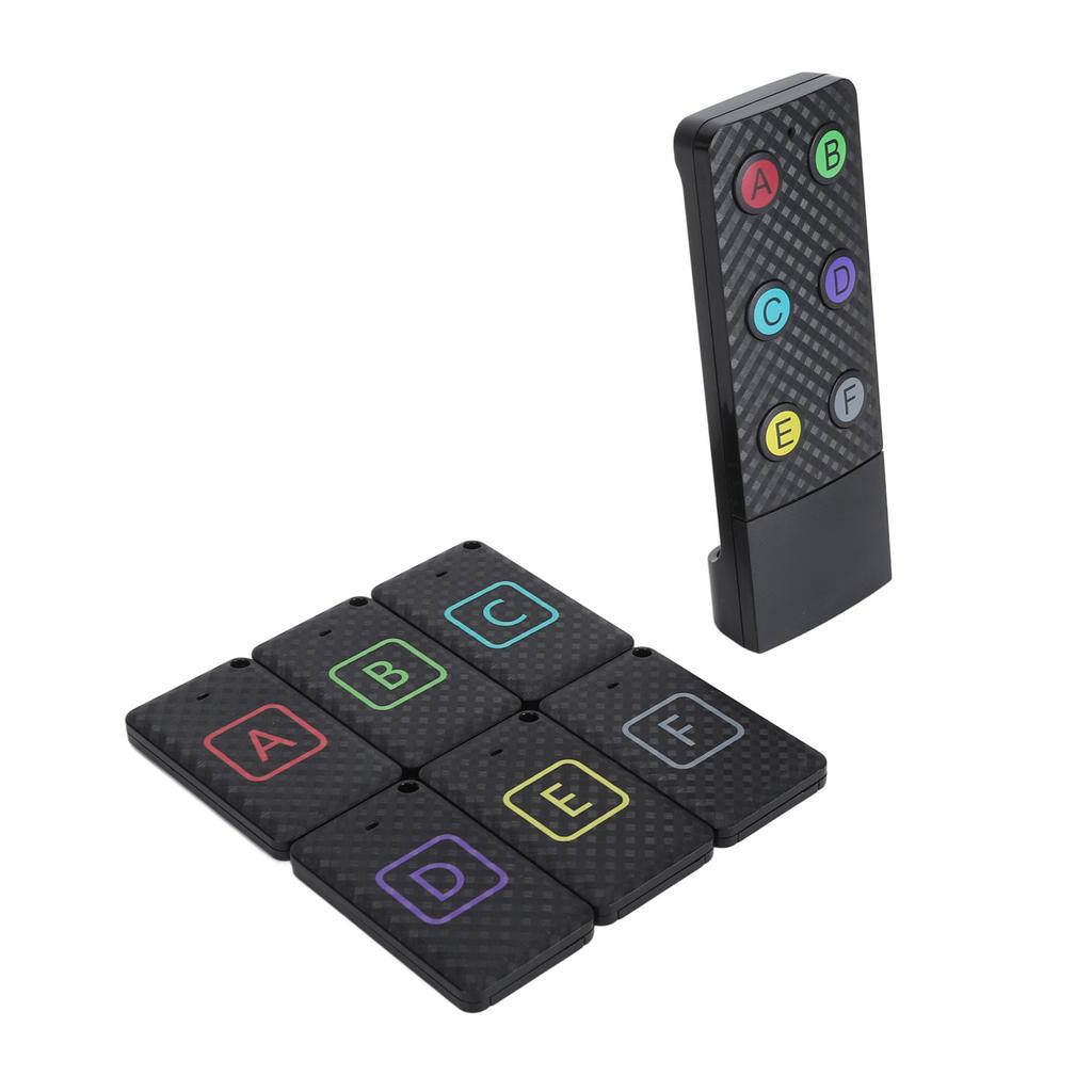 Key Finder Wireless Loud Sound 15?30m 433.92MHz Key Locator with 1 Transmitter 6 Receiver for TV