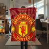 Elite MUFC Kaderdecke, Hohe Qualität, Bequem für alle Jahreszeiten, Heimdekoration, Wärme und Komfort