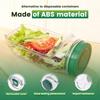 Salad Pod Breakfast Fruit Storage Box Leakproof Interval Crisper Container Salad Jars Outdoor Travel Keep Fresh Lunch Salad Box