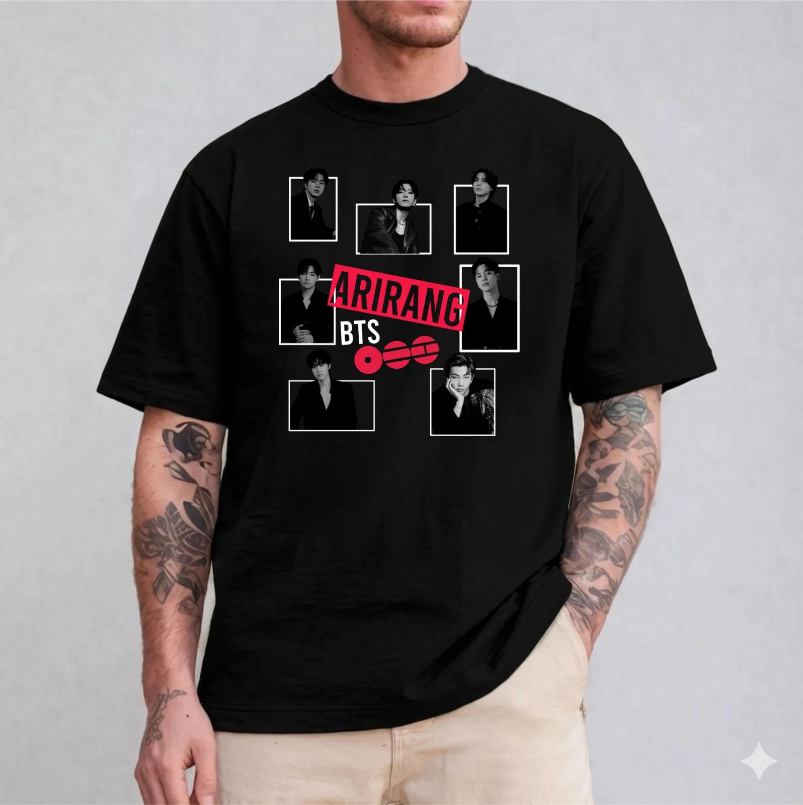 Arirang BTS World Tour 2026 T-Shirt, Bangtan Boys Concert Shirt, Vintage K-Pop S