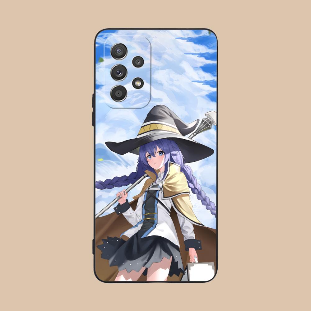 Mushoku Tensei Roxy Mobile Phone Case for Samsung Galaxy M55 54 42 35 34 33 32 23 22 15 14 13 12 F55 5G Colorful Cover Luxury