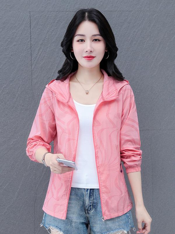 Women's Lightweight Summer UV Protection Ice Silk Jacket - Breathable, Quick-Drying, Loose Fit