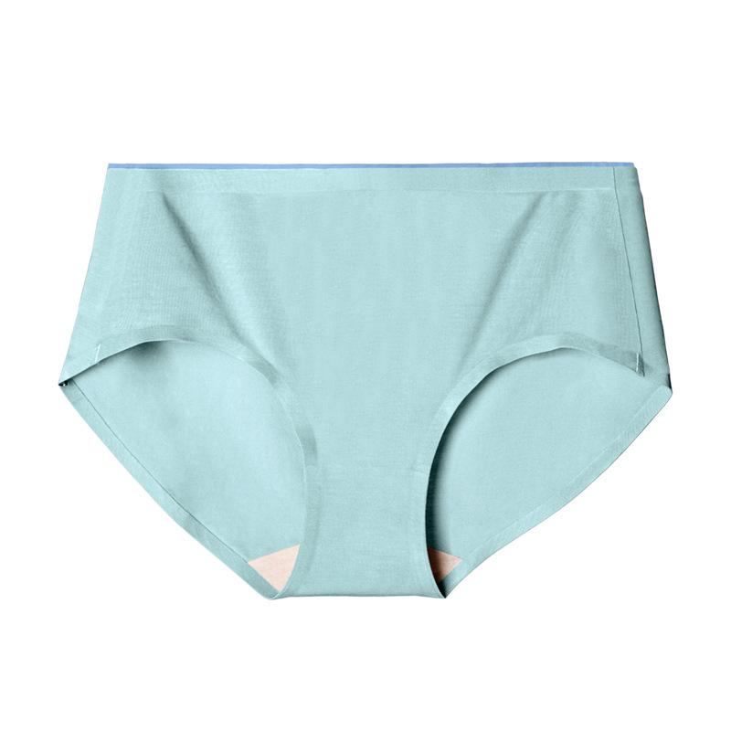 Modal Traceless One Piece Underwear Antibacterial Silk Smooth Underwear Breathable Women's Underwear