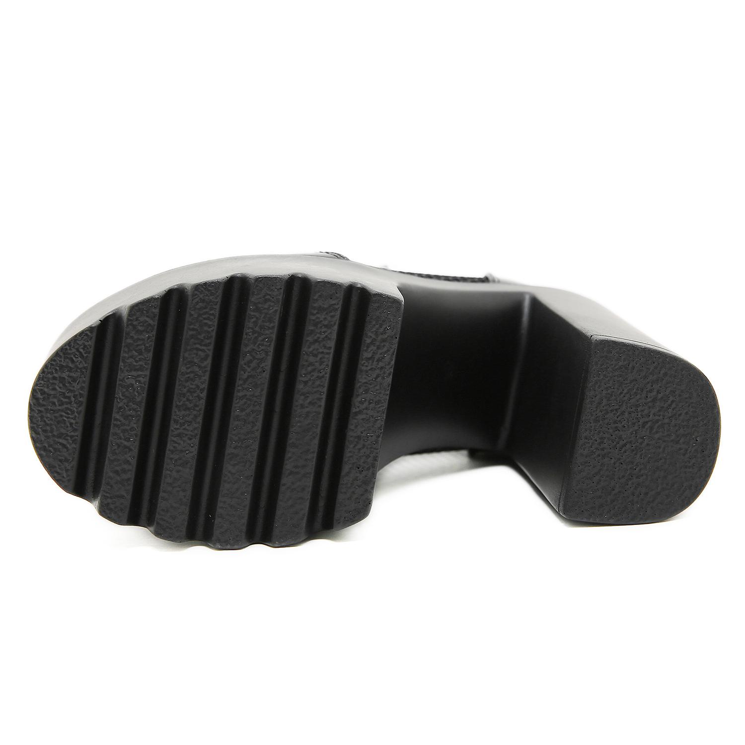 Gdgydh женские полусапоги на блочном каблуке — фото 10