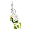 Fashion Lovely Plush Helmet Turtle Keyholder Cute Animal Keychain Bag Charm Pendant Toy Car Keyring Jewelry Party Gift