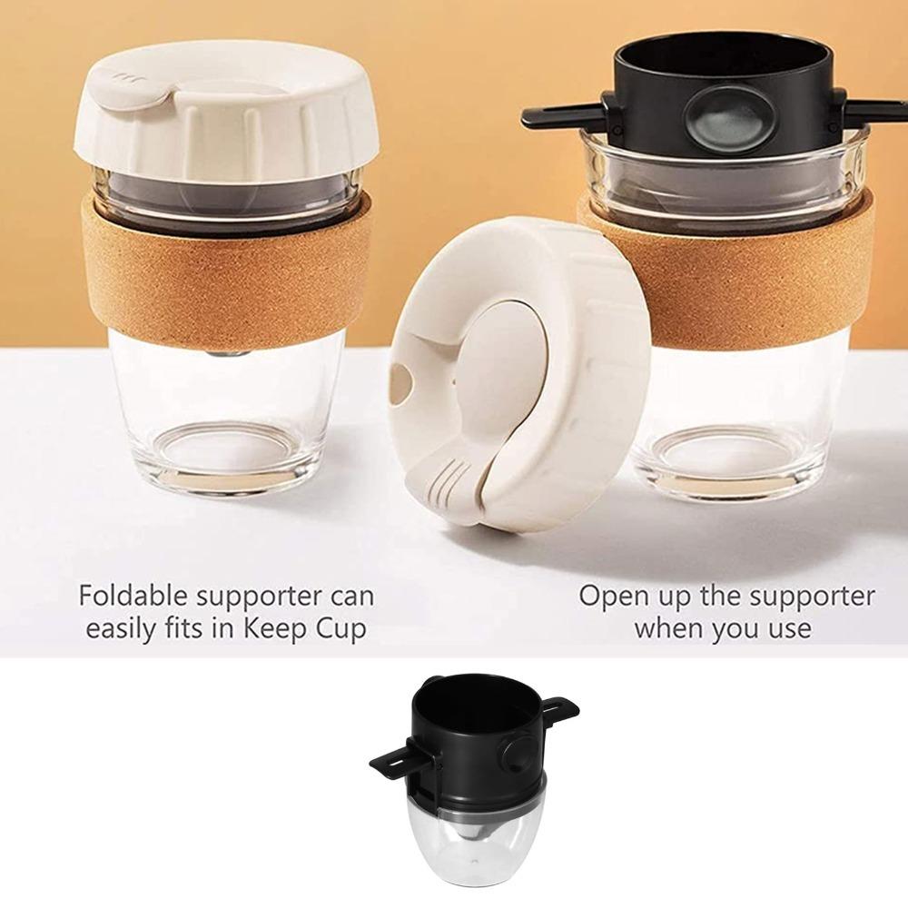 304 Stainless Steel Stainless Steel Coffee Filter Portable Coffee Dripper  Camping