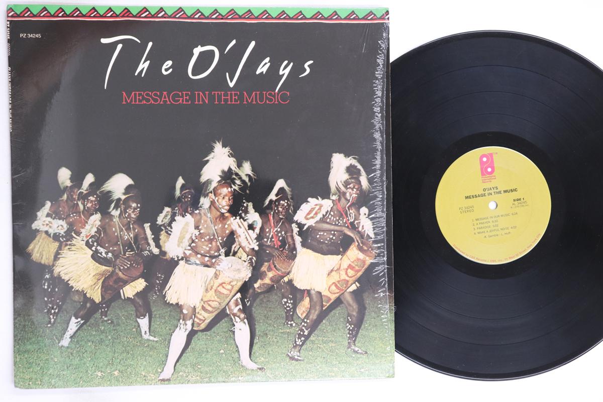 

LP Record O JAYS - Message In The Music PZ34245 PHIADELPHIA INT 1976 US Soul/Funk Used