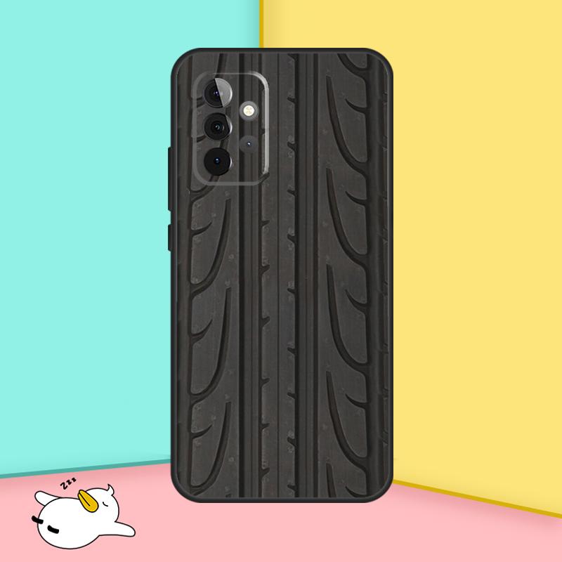 Custodia per Ruota con Battistrada per Samsung Galaxy A16 A06 A26 A36 A56 A53 A32 A52 A33 A13 A55 A35 A15 A14 A34 A54 A17
