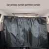 Car Privacy Sunshade: Interior Heat Insulation & Light Blocking for Rear Seat in RVs & Vehicles