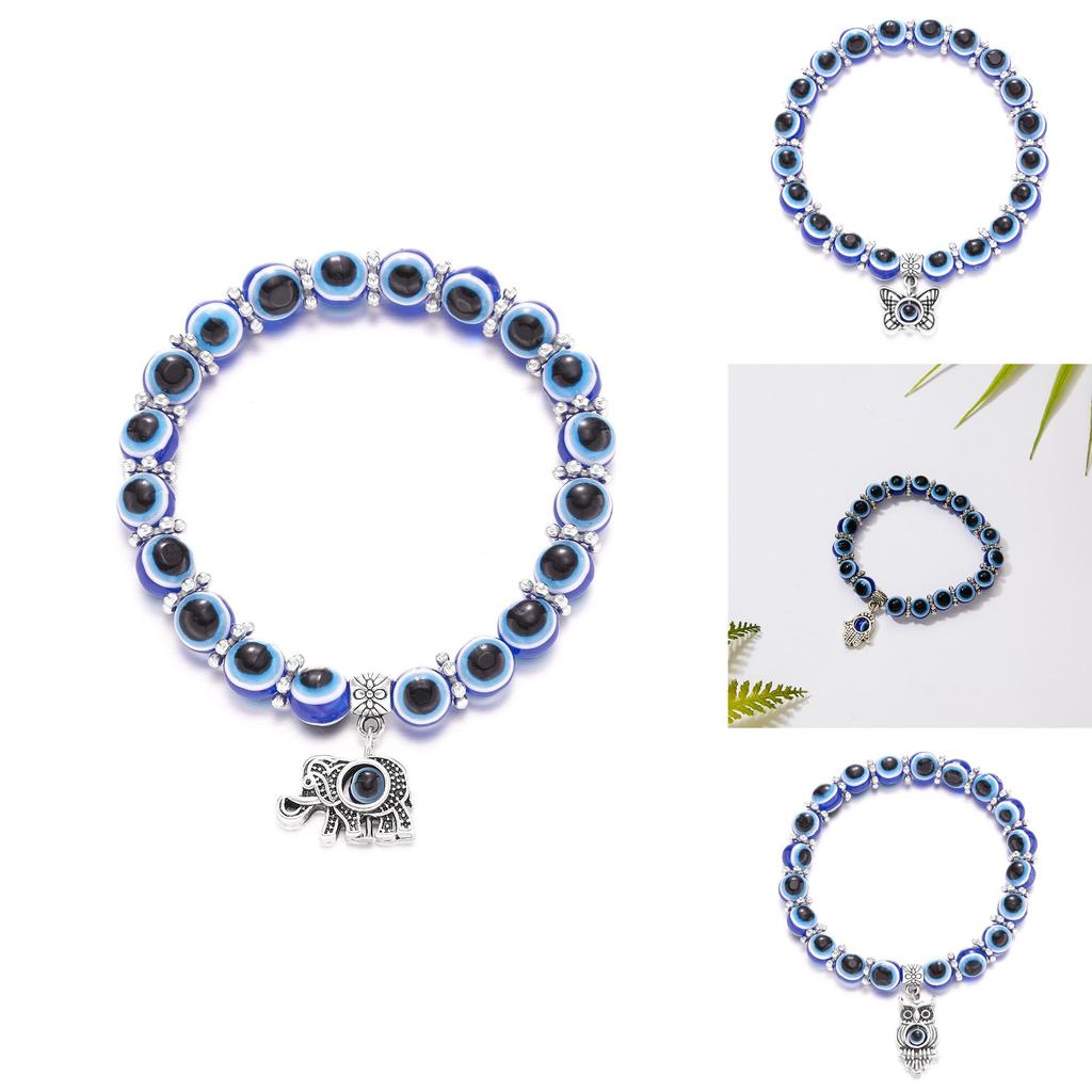 Blue Eye Hand Chain With Hand Symbol For Travel Gift And Fashion Jewelry