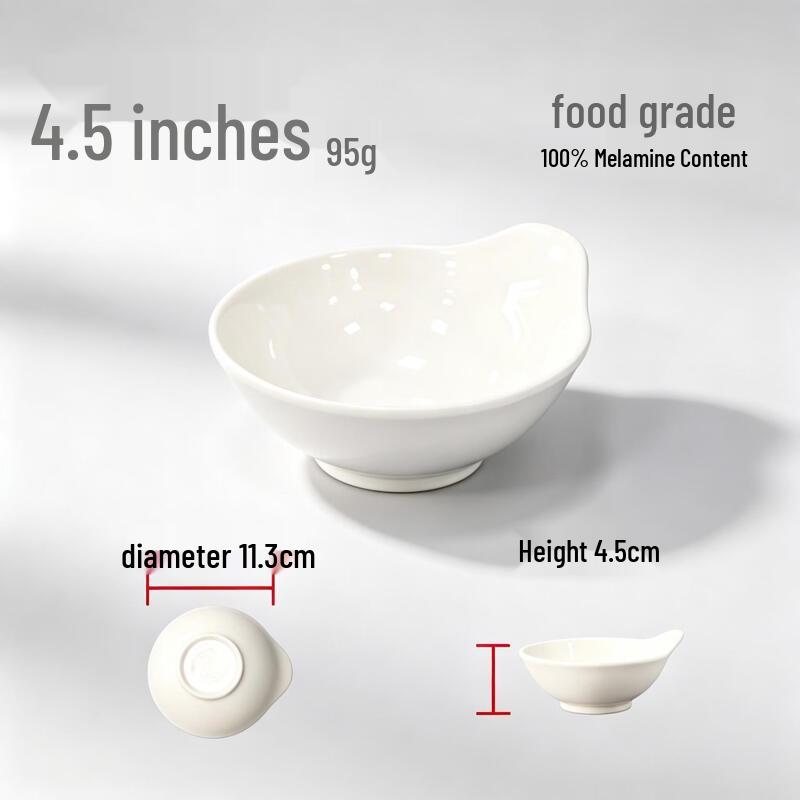 Chuzhou A5 Melamine Single-Handle Rice Bowl