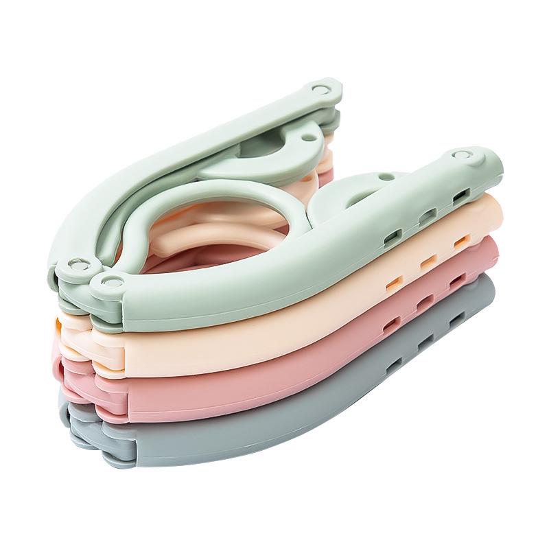 Portable Travel Folding Clothes Hanger with Clips – Multi-functional for Business Trips