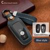 Leather Smart Key Cover For Ford Focus C346 Mondeo Cd391 Escape Cx482 Explorer U625 Mustang S550 Edge Cd539 Lincoln Mkz Key Case
