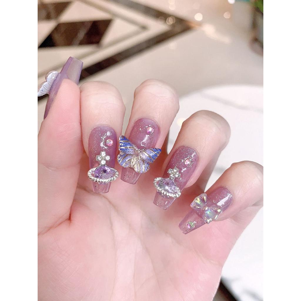Atemberaubende Aurora Planet Nagelaufkleber Handgefertigte Designer Maniküre Zubehör